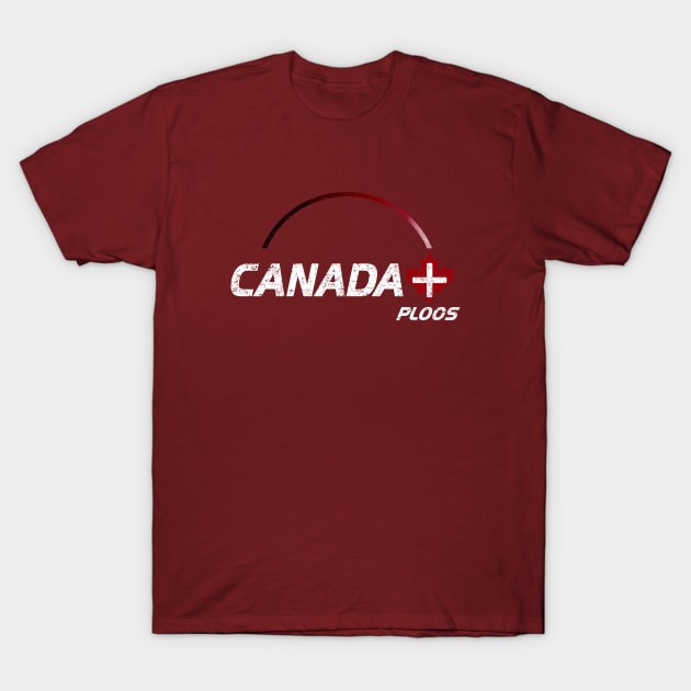 Canada Ploos (Worn) T-Shirt by Roufxis